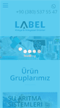 Mobile Screenshot of labelkimya.com